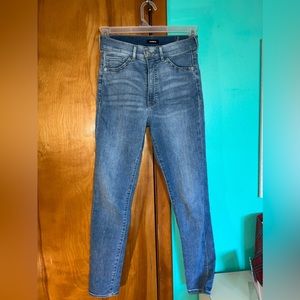 3x Express Jeans Size 2R Skinny High Rise